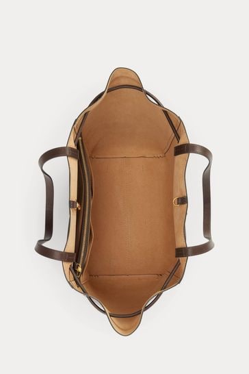 Buy Lauren Ralph Lauren Andie Leather Drawstring Tote Bag from