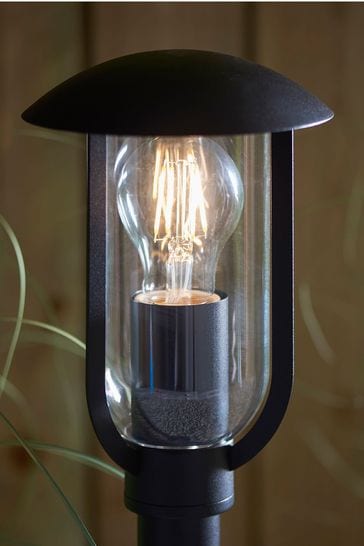 Gallery Home Black Cornwall 1 Bulb Outdoor Wall Light