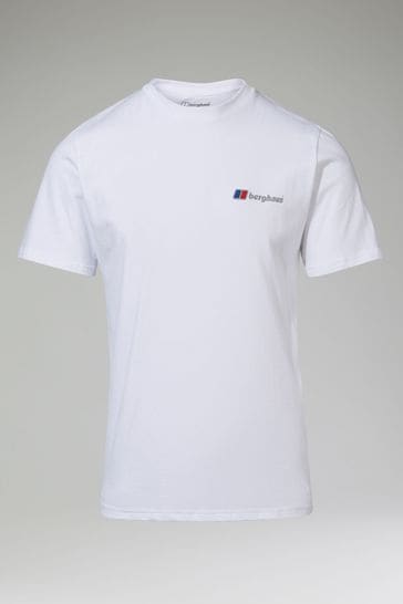 Berghaus t shirt on sale white