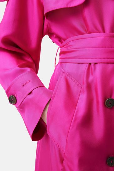 Jigsaw pink coat clearance