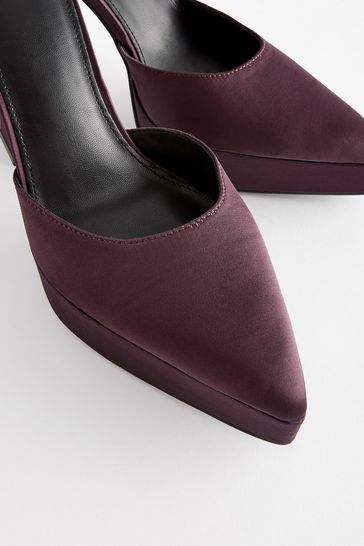 Pointed on sale platform shoes