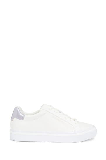 All white online calvin klein shoes