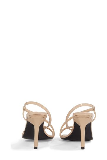 Calvin klein nude sandals sales