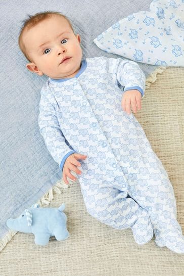 Buy JoJo Maman B b Personalised Little Elephants Cotton Baby