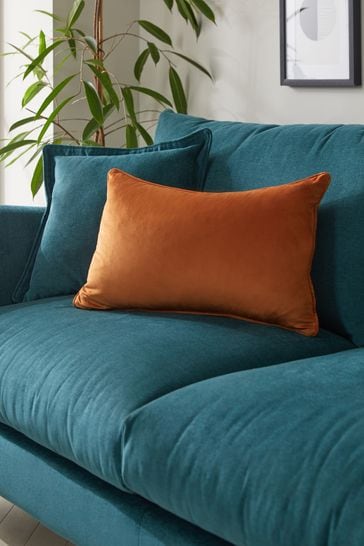 Light Orange 40 x 59cm Matte Velvet Cushion