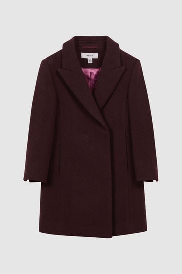 Mid length cheap pea coat womens