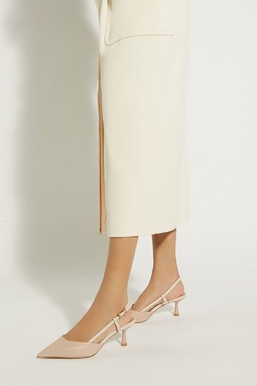 Dune nude court best sale shoes