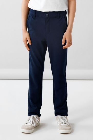 Name It Navy Boys Stretch Comfort Chinos