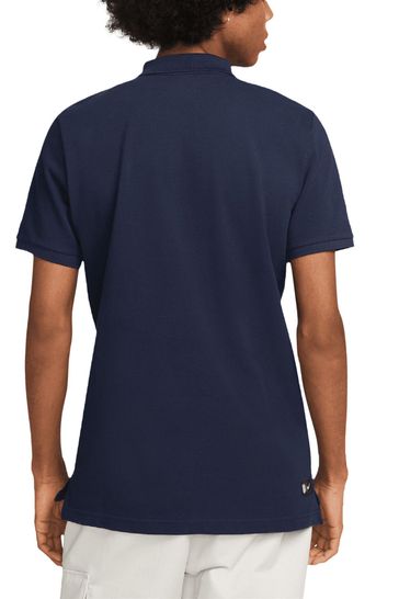 Buy Nike Blue England Pique Polo Shirt from Next Luxembourg