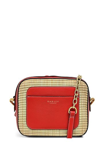 Radley red cross body bag clearance