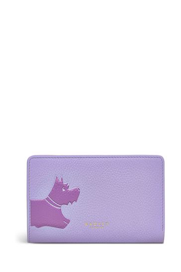 Buy Radley London Purple Stamp Medium Bifold Purse from Next