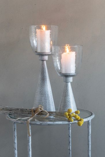 Mini outlet hurricane lantern