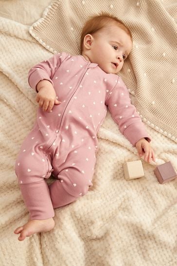 Baby shop zip sleepsuit
