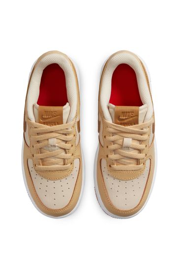 Brown air force 1 junior clearance