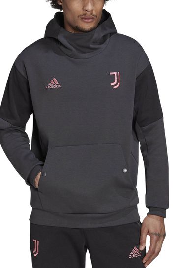 adidas Grey Juventus Travel Hoodie