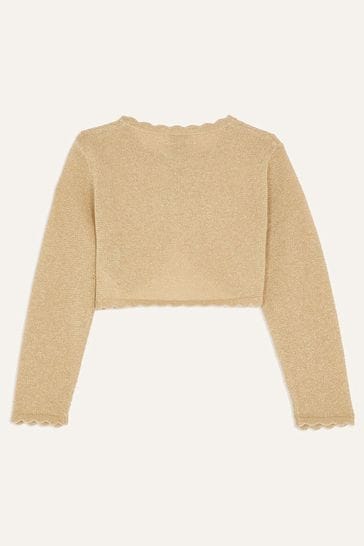 Monsoon Baby Gold Niamh Cardigan