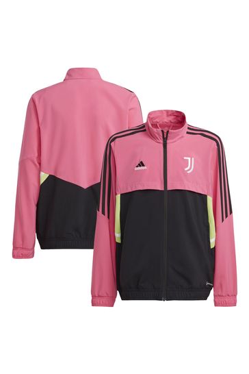 adidas Pink Juventus Training Presentation Jacket Kids