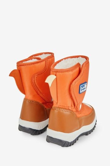 JoJo Maman Bebe Rust Fox Snow Boots