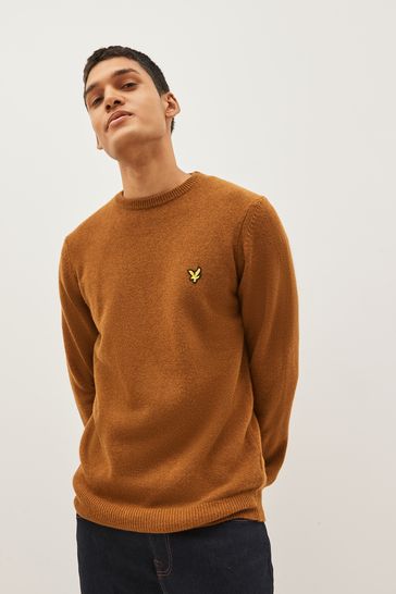 Lyle and scott wool on sale jumper