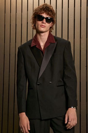 Black EDIT Oversized Suit Jacket