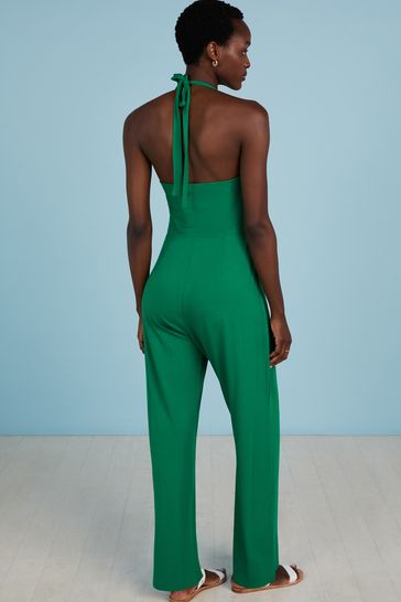 Buy Baukjen Green Milena Jumpsuit with Lenzing Ecovero from Next