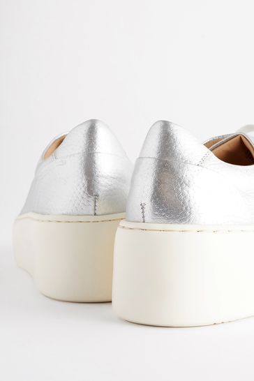 Silver flatform shoes new arrivals