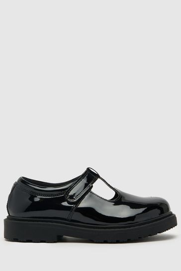 Schuh Leaf Black Shoes