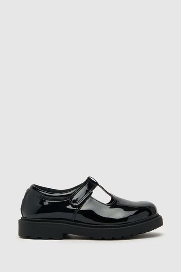 Schuh Leaf Black Shoes