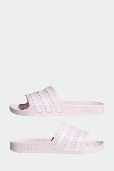 Adidas women's adilette pink store