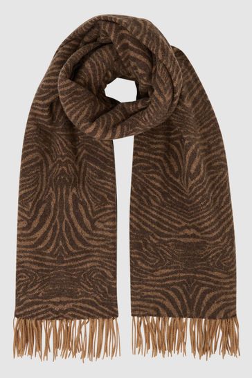 Burberry zebra outlet scarf