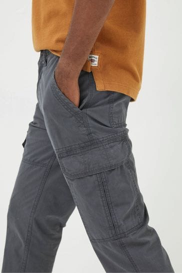 Buy Fat Face Grey Corby Ripstop Cargo Trousers from Next Canada