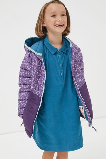 FatFace Purple Poppy Padded Jacket