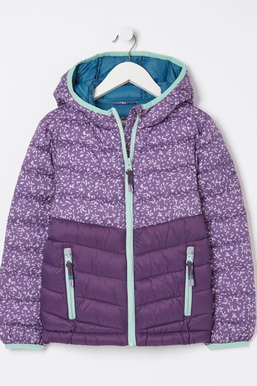 Buy FatFace Purple Poppy Padded Jacket from Next Luxembourg