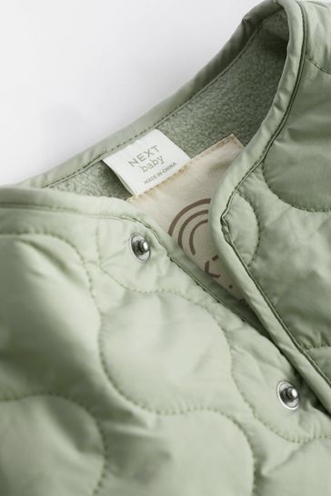 Baby green jacket clearance