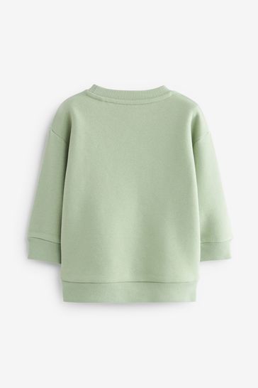Green discount bear sweatshirt