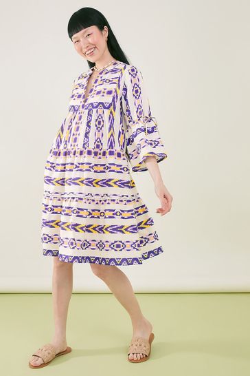 Zara printed jacquard dress hotsell