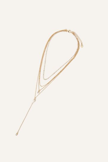 Y shop chain necklace
