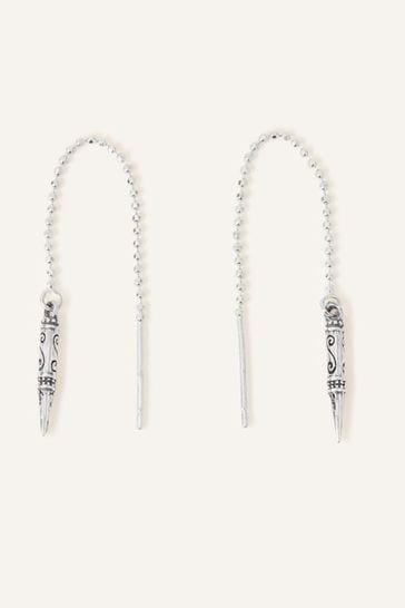 Threader earrings accessorize hot sale