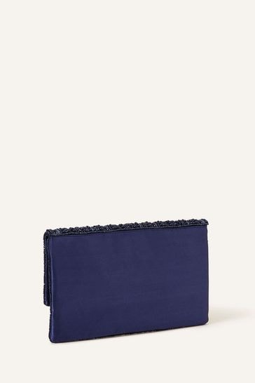 Accessorize hot sale navy clutch