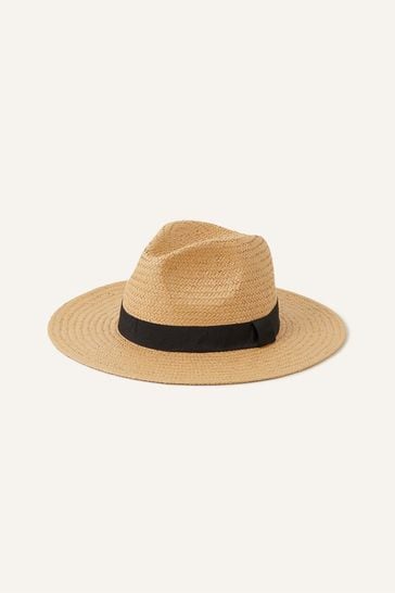 Accessorize Natural Panama Hat
