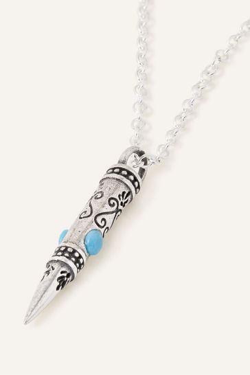 Accessorize sterling silver necklace top