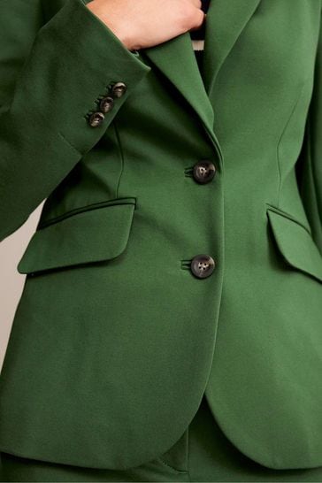 Boden Green The Marylebone Jersey Blazer