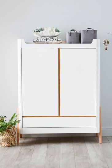 Gaia Baby White Hera Wardrobe