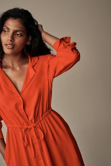 Buy Laura Ashley Red Midaxi Shirt Dress from Next Netherlands