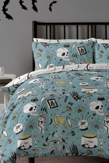 Copenhagen Home Blue Witches Brew Duvet Cover & Pillowcase Set