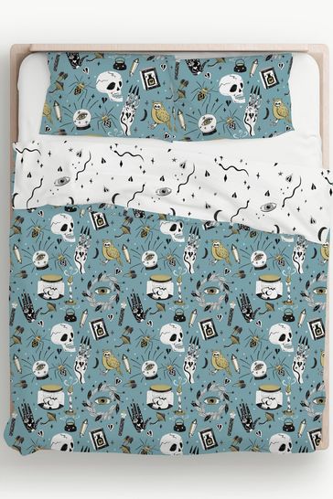 Copenhagen Home Blue Witches Brew Duvet Cover & Pillowcase Set