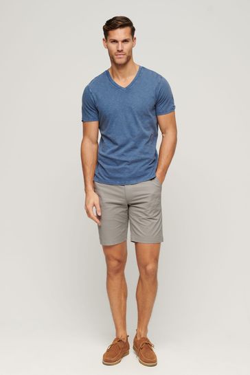 Superdry grey shorts cheap