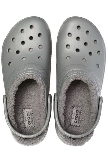 Buy Crocs Grey Classic Lined Clogs from Next Egypt