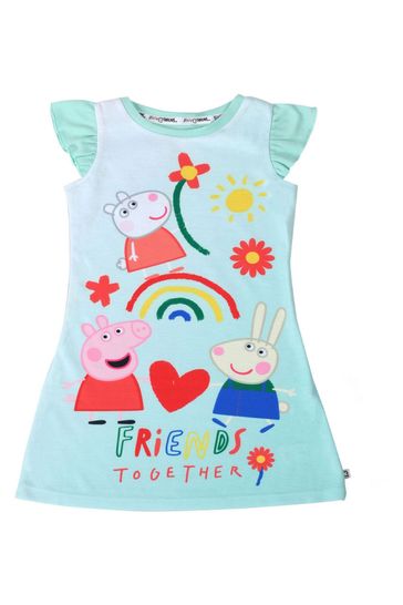 Brand Threads Blue Girls Peppa Pig Nightie