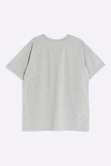 River island grey t shirt shop